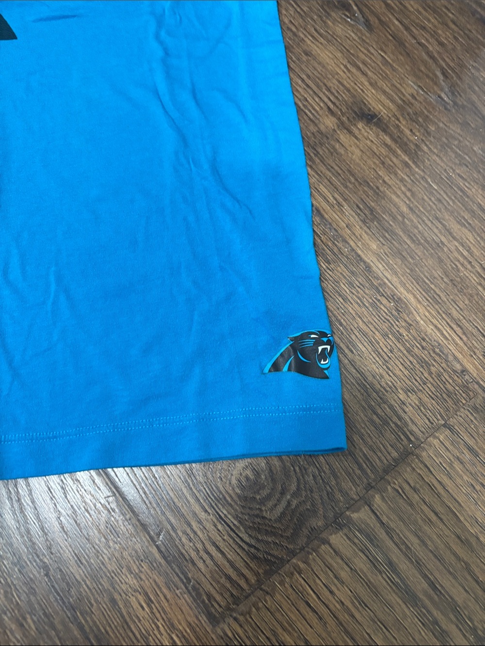 Women's Blue Racerback Tank Top - Picture 2 of 6